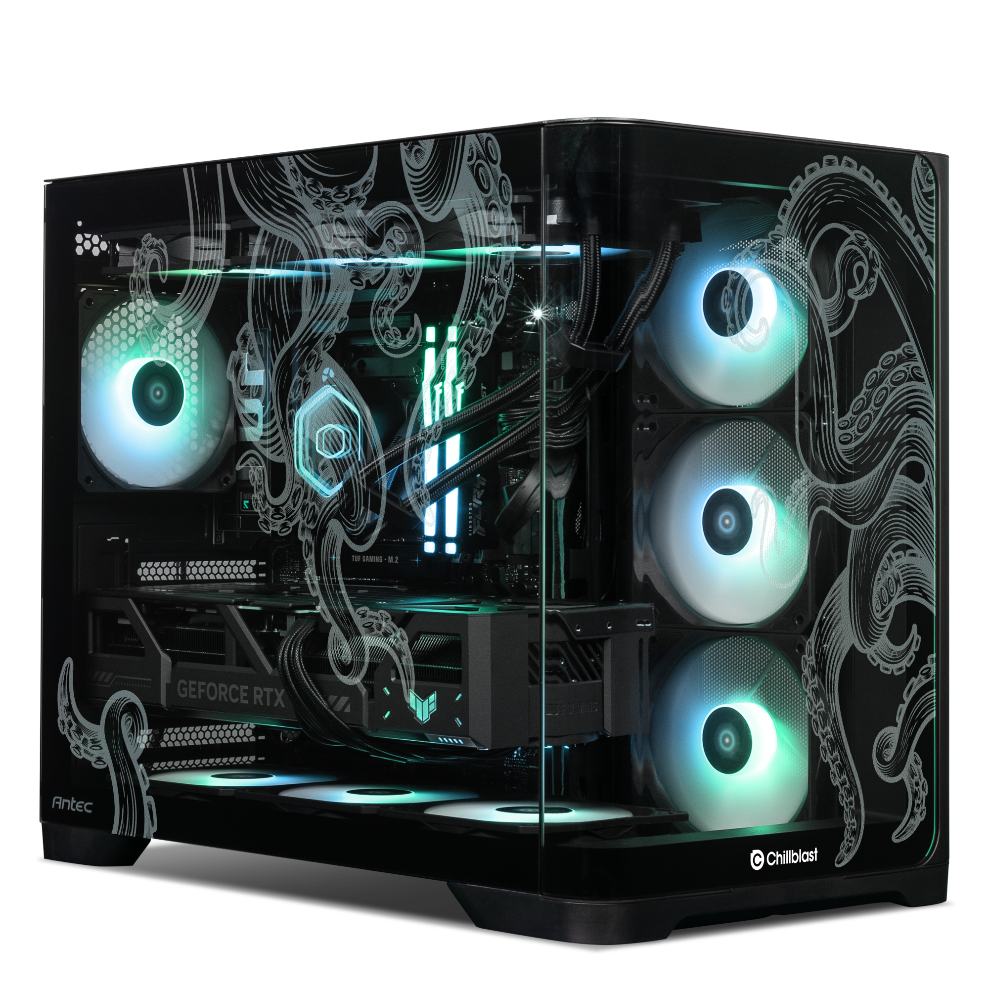 The Lab Pro Leviathan Edition Ryzen 7 9800X3D RTX 5080 Gaming PC